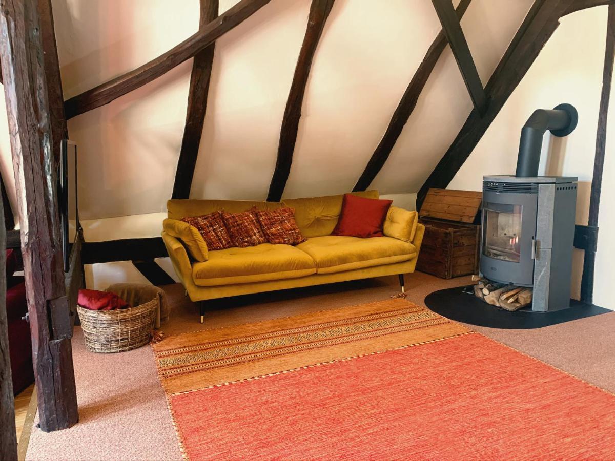 Historische Ferienwohnung Mit Kamin In Lich Zewnętrze zdjęcie